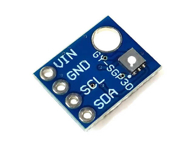 GY-SGP30 Gas Sensor Air TVOC ECO2 Carbon Dioxide CO2 IIC I2C 3.3V 5V SGP30 Measurement Detector Formaldehyde Module
