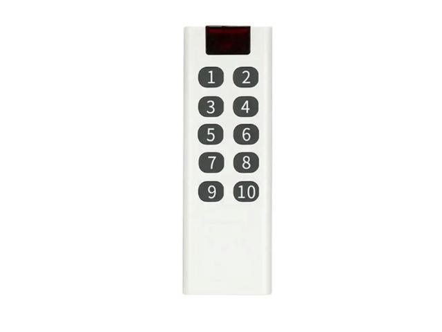Switch Kit 433Mhz AC 85-240V 10A Relay Receiver For Ceiling LED Lamp Bulb Fan Remote Control