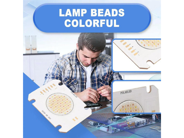 100W High Power Colorful Red Green Blue White Four-Color COB Lamp Beads High Power LED Lamp Beads