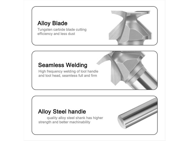 Arc Bending Integrated Forming Tool R10 Wooden Door Wall Cabinet Arc Bending Knife 6xR10 Suitable for Thickness 9-12mm