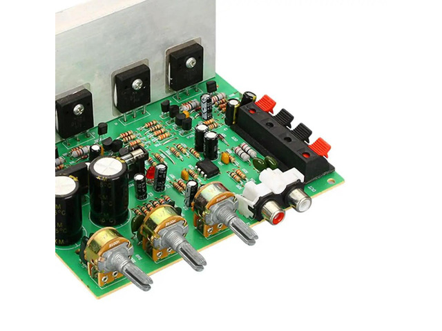 DIY Amplifier Board 4558 OP AMP Dual Channel Power Amplifier Audio Board for Car and Home Use
