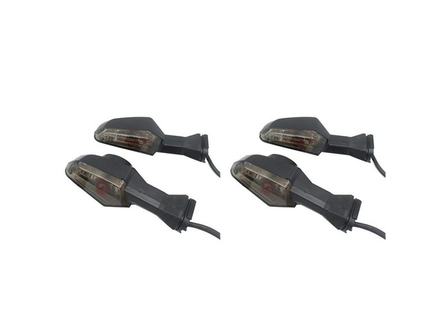 4X Motorcycle Front And Rear Turn Signal Light Indicator Blinker For Kawasaki Ninja 250 300 600 Z1000 ER-6N,B