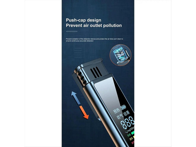 Non-Contact Alcohol Tester with LED Digital Display C09 Alcoholmeter Alcohol Tester TYPE-C Chargeing Diagnostic Tool