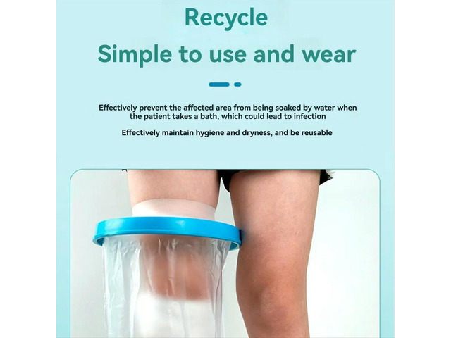 Waterproof Shower Cover Bandage Adult Sealed Cast Bandage Protector Wound Fracture Cover Shower Health Care B