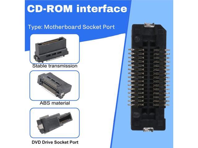 DVD Drive Socket Port for PS5 Slim Console Motherboard for PS5 Slim Host Interface Slot Port Repair Replacement Parts