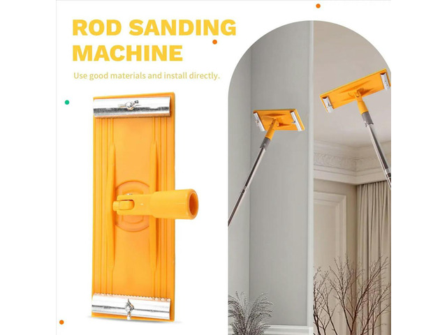 Pole Sander for Drywall,Sanding Pole, Manual Hand Drywall Sander with Extension Pole. for Painting