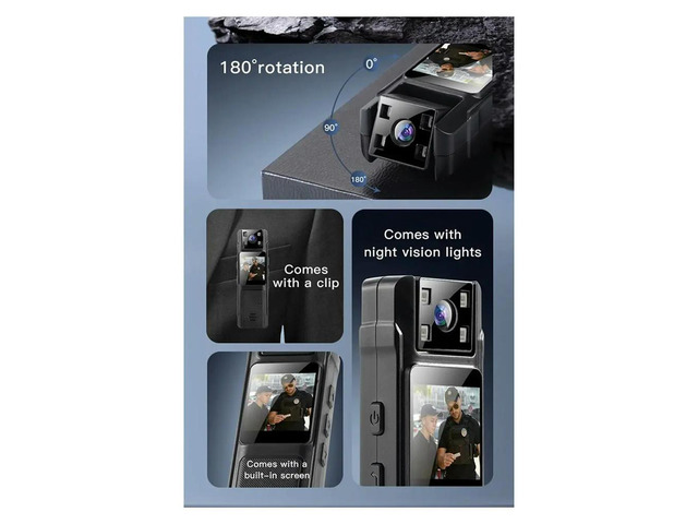 HD 1080P Mini Camera Digital Video Recorder Wearable Small Body Cam Infrared Night Vision Sports DV Camcorders