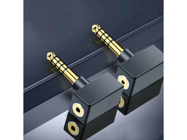 Audiophile Adapter 2.5mm Male to 3.5mm Female Connector Male to Female Jack Converters Audio Converter
