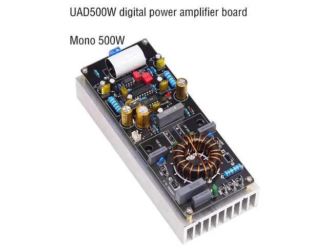 UAD500W High-power Digital Amplifier Board 500W Mono Stage Hifi ClassD Amplifier Board low Distortion