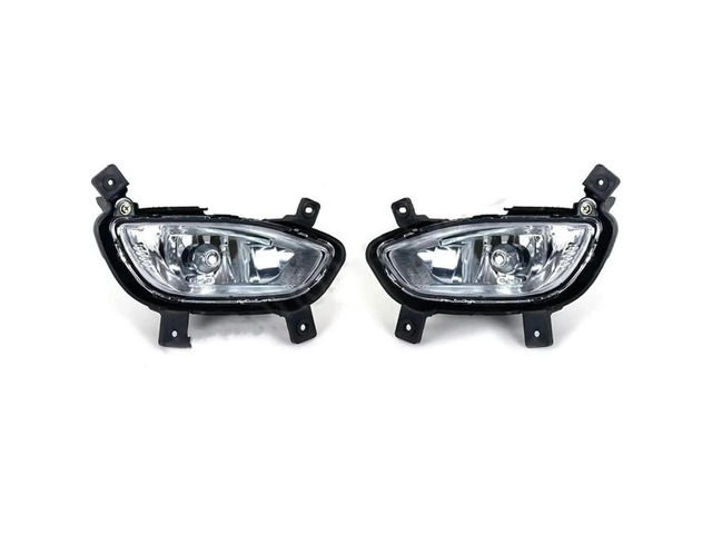 For Kia Rio K2 Sedan 2012 - 2015 Fog Light Car Foglamp Car Driving Front Bumper Driving Lamp 92201-1W000 92202-1W000