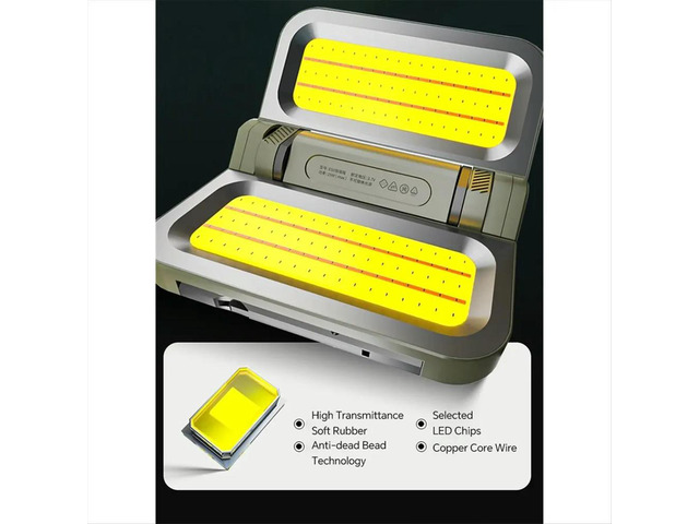 LED Camping Light 5000mAh Tent Lantern 2400LM Emergency Waterproof Outdoor Hanging Lights Lighting Lawn Lamp