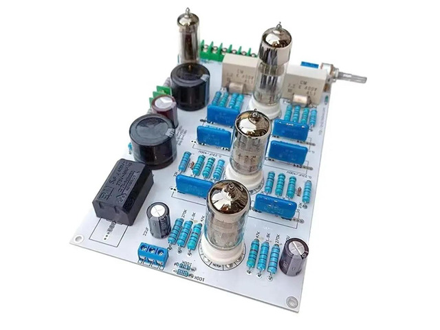 Reference Malan M7 Vacuum tube Preamplifier Board Tube Rectifier 6N2+6N6 Preamp Circuit Board PCB