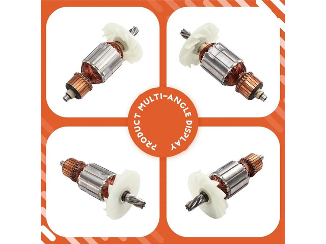 Electric Pickaxe Rotor is Suitable for Hitachi H41SA H41SC Electric Pickaxe Electric Hammer Rotor Accessories