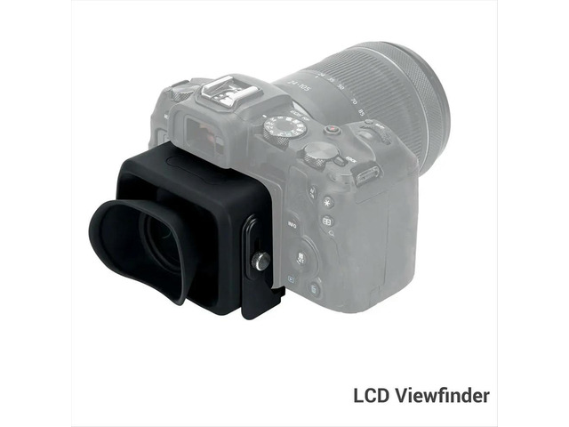 3X LCD Viewfinder Camera Extender Eyecup Eyepiece Collapsible Fit 3.0inch for Z30 ZV-1 ZV-1F RX100 G7X