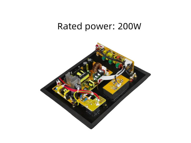 HIFI Heavy Duty Digital Active Subwoofer Amplifier Board Mono 200W Pure Bass Amplifier Board Home Theatre Audio 110V-240V