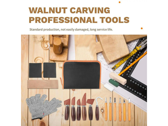 Woodcarving Knife Set DIY Woodworking Crafthand Carving Tools for Walnut Wood Professional Wood Carving Knives Set