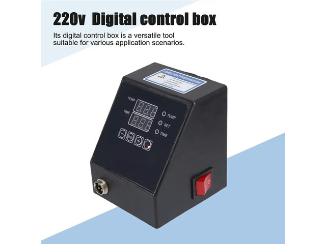 220V for Mug/Plate/Stone Photo/T-Shirt Heat Press Machine Digital Control Heat Press Machine Temperature Control