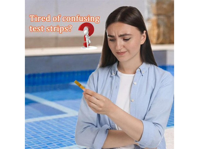 7 in 1 Water Tester Digital Water Meter for Swimming Pool SPA PH/ORP/Salt/TDS/EC/Temp/Fertility Tester Pen