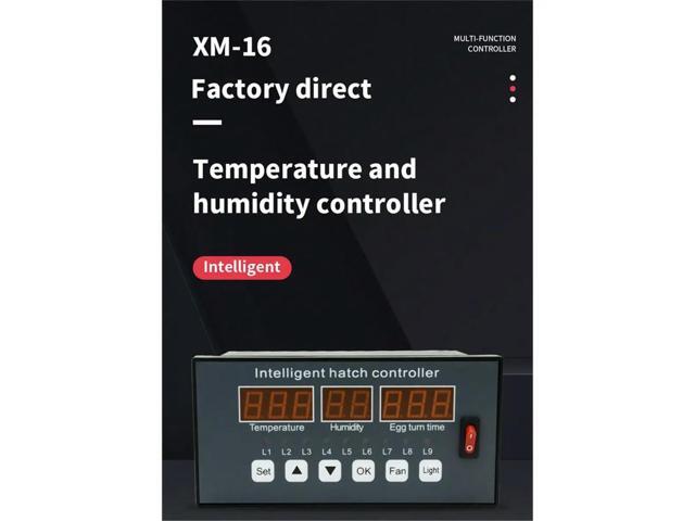 ligent Digital Temperature Humidity Automatic Incubator XM-16 Egg Incubator Controller Control System Egg Brooder