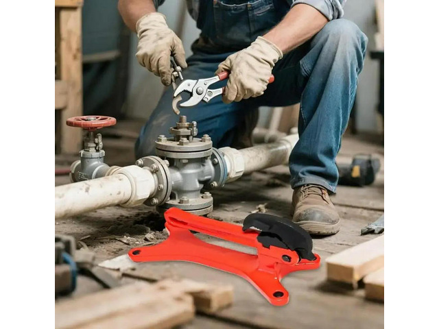 Manuel Pipe Clamps Pipeline Support Solid Base Spring Loaded JawsMultifunctional Tool Gear Aluminum Tube Vice