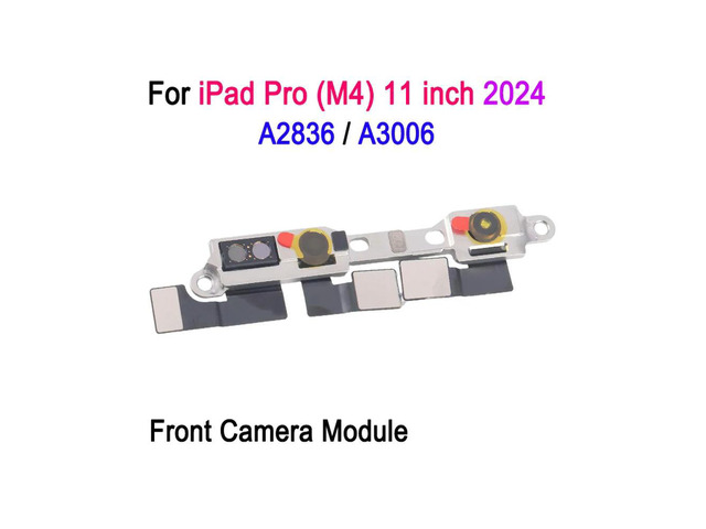 Front Camera Module For iPad Pro (M4) 11 inch 2024 A2836 A3006 Tablet 12MP Center Stage Camera Repair Replacment Part
