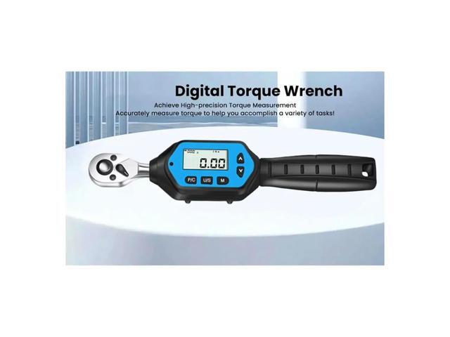 Mini Digital Torque Wrench ZWM-R Automotive Repair Screw Tightening Torque Wrench with 10-Piece Socket Set ZWM-R-10