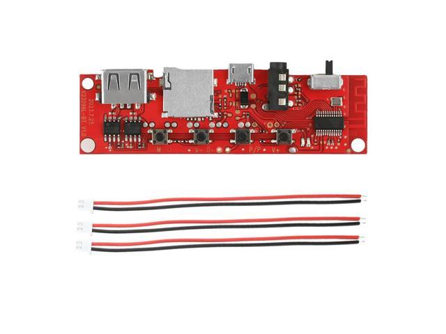 Multi-function BT Audio Amplifier Board DC 3.7V Micro USB DIY Bluetooth Module Amplifier Module TF Card USB Charge Board
