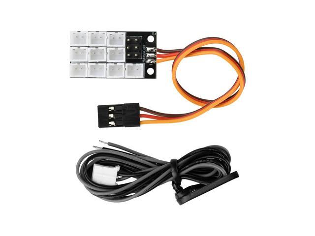 RC Truck Light Group Expansion Board PH2.0 4-in-1 Extension Module for 1/14 Scale Crawler Vehicles and Machinery Models