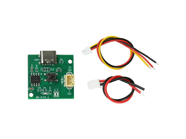 DC 3.7-4.2V Brushless ESC Speed Controller 6-Speed Adjustment for Micro Brushless Motor & Handheld Fan Driver Board