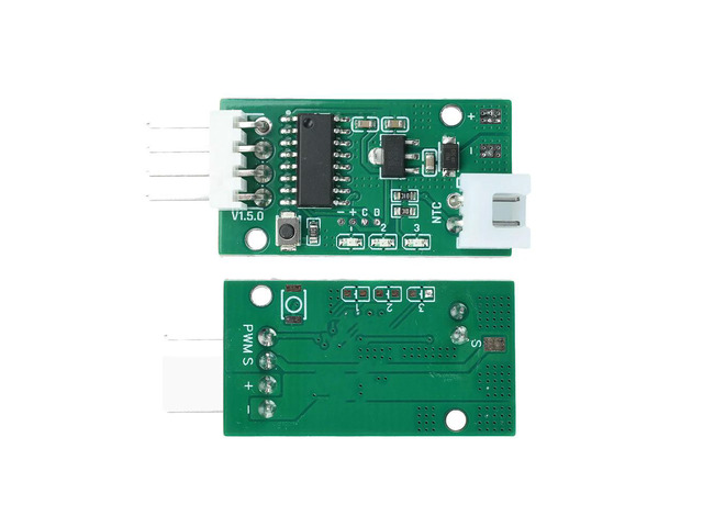 ligent PWM Fan Speed Governor 5V 12V 4 Wire Fan Temperature Controller 343 Combination Modes Low Power Standby Cooling