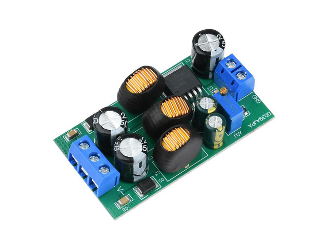 20W Dual Output Boost Buck Module DC 3.6-30V to DC ±3-30V Power Supply with Terminals for Electronic Projects