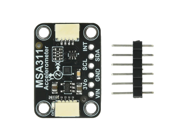 MSA311 3-Axis Accelerometer Module DC 3-5V Compatible with STEMMA QT/Qwiic No Soldering Required for STEMMA QT/Qwiic