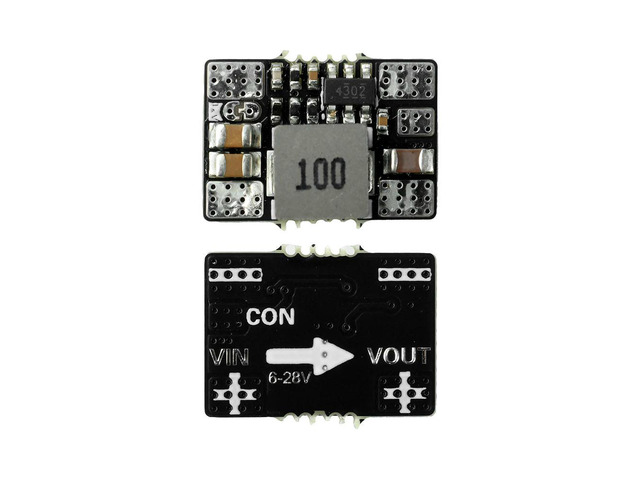 High Performance RC BEC Step-Down Converter Mini Size Low Heat 2-6S LiPo 6-28V to 5V/12V voltage Regulator