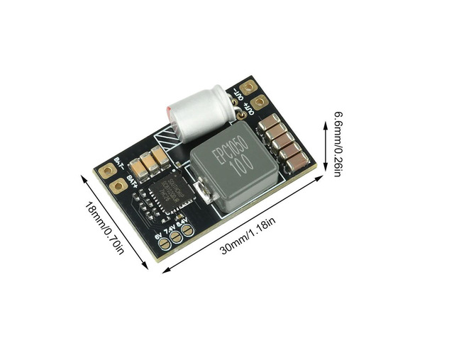 DC-DC 2-6S 5V5A BEC Step-down Module Buck Converter Kit for FPV Aircraft Model Fixed Wing