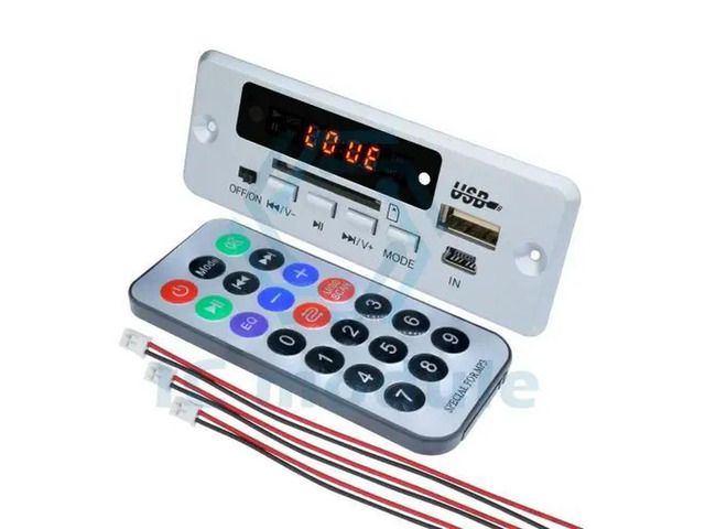 5V MP3 Bluetooth Decoder Board 2*3W Amplifier Module with Radio FM SD USB Radio Audio Module MP3 /WMA / WAV / FLAC / APE