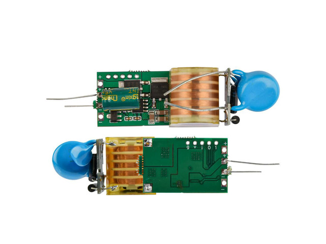 High voltage drive module 7.4v boost 15kv pulse arc boost coil board high voltage package drive board high voltage module