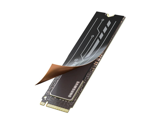 Graphene M.2 SSD Heat Sink, Dual-Layer Graphene and Copper Foil Design Cooler Radiator for Laptop PC M.2 2280 SSD