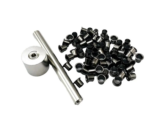 100Pcs K-Sheath Eyelet Rivets Installation Fix Tools Replacement 7.5MM Kydex Sheath Scabbards Eyelets Buckle Nail Pin