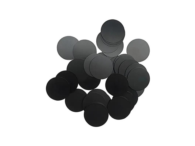 Chips With Adhesive Back 50Pcs Tags NTAG215 215 Black Coins Cards Round Stickers 13.56Mhz