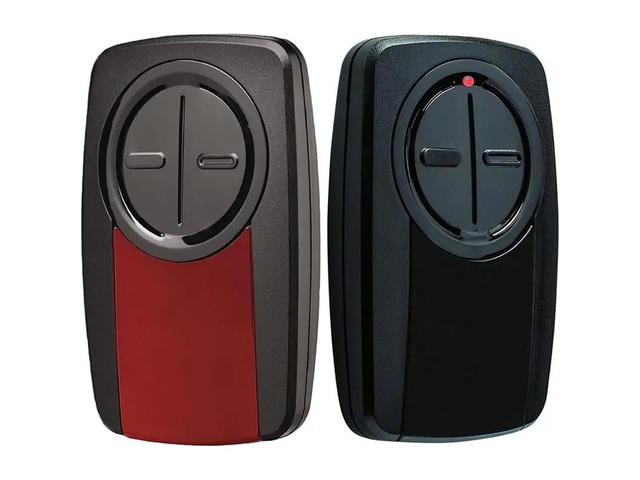 For 380UT For Lift Master Craftsman Genie Chamberlain Klik5u-Bk2 Klik3u-Bk Garage Door Opener Remote Clicker, Dip Switch