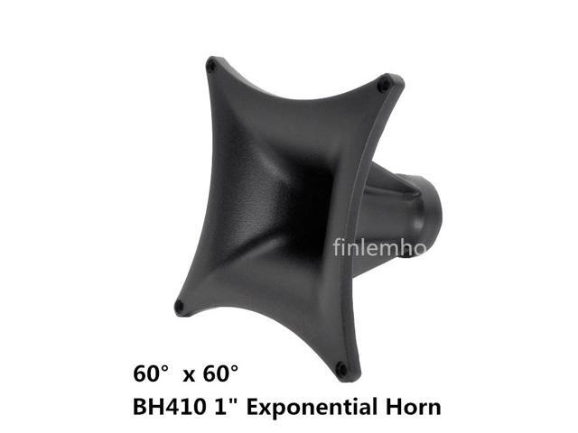 1PC Speaker Horn Tweeter Waveguide 1 Inch 60° x 60° Eminence BH410 Replacement For Home Theater Professional PA System