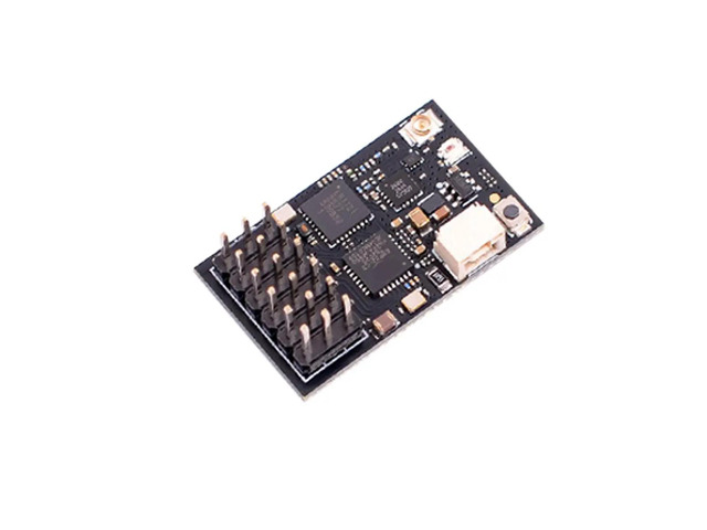 XR6P ELRS Dual Band Receiver 2.4G/915MHz 6CH PWM CRSF ExpressLRS Receiver with Antenna for RC FPV Drones Parts