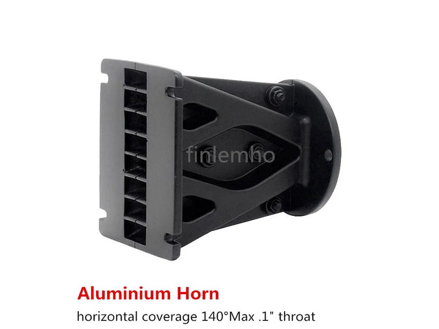 1PC DJ Speaker Tweeter Horn Aluminium Line Array Waveguide 1' Throat Professional Audio For Public Address System Console Mixer