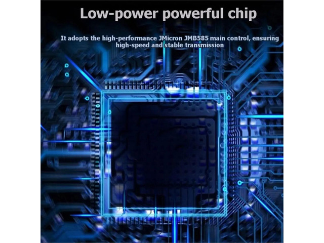 M.2 NVMe to 5-Port SATA 3.0 Expansion Card JMicron JMB585 Chip Controller M2 Key-M to SATA3.0 6Gbps SSD Adapter
