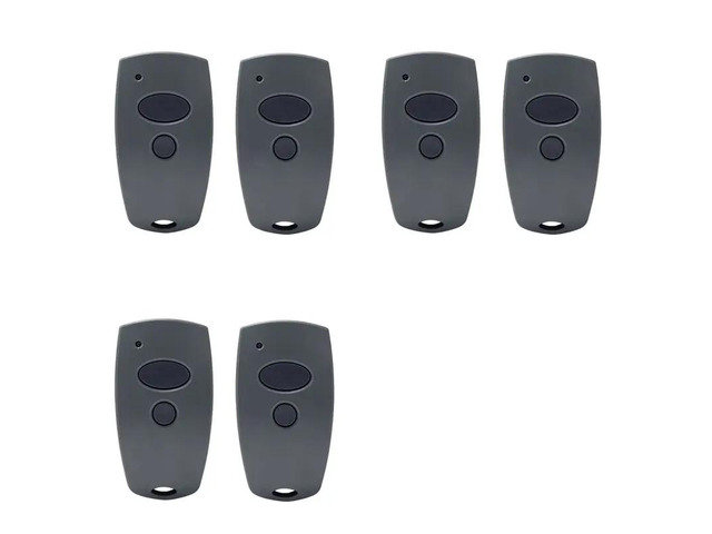 6Pcs 868.3 Mhz Garage Door Hand Transmitter For Marantec D302-868, D304-868, D384-868, D321-868, D323-868
