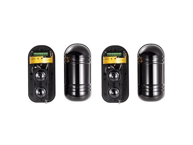 4X Rainproof 2 Beams Infrared Sensor Detector Alarm 100M Detect Distance For GSM Home Burglar System