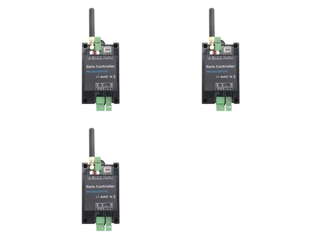 IDUD 3X G202 GSM Gate Door Opener 4G Single Relay Switch Mobile Phone Electric Gate Remote Controller 850/900/1800/1900Mhz