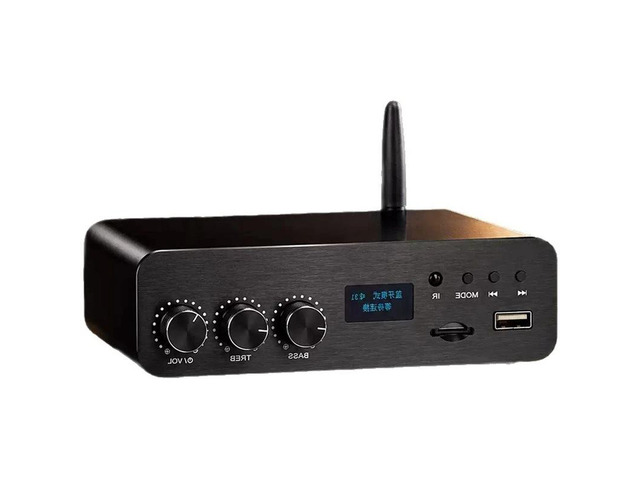 IDUD D325U 300Wx2 Bluetooth Power Amplifier PCM5102 USB TF FLAC APE WAV Stereo Digital Audio TPA3255 Hifi Sound Amplifier