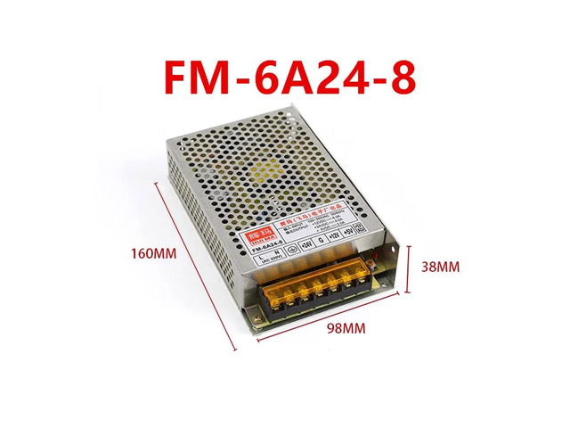 Power Supply For HUI MA 12V6A 24V4A 5V2A FM-6A24-8
