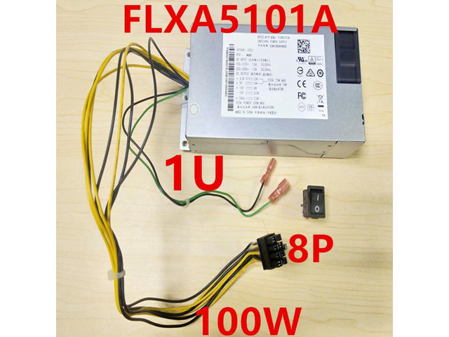90%-95% PSU For Acbel Internet Bar Server 1U 100W Power Supply FLXA5101A